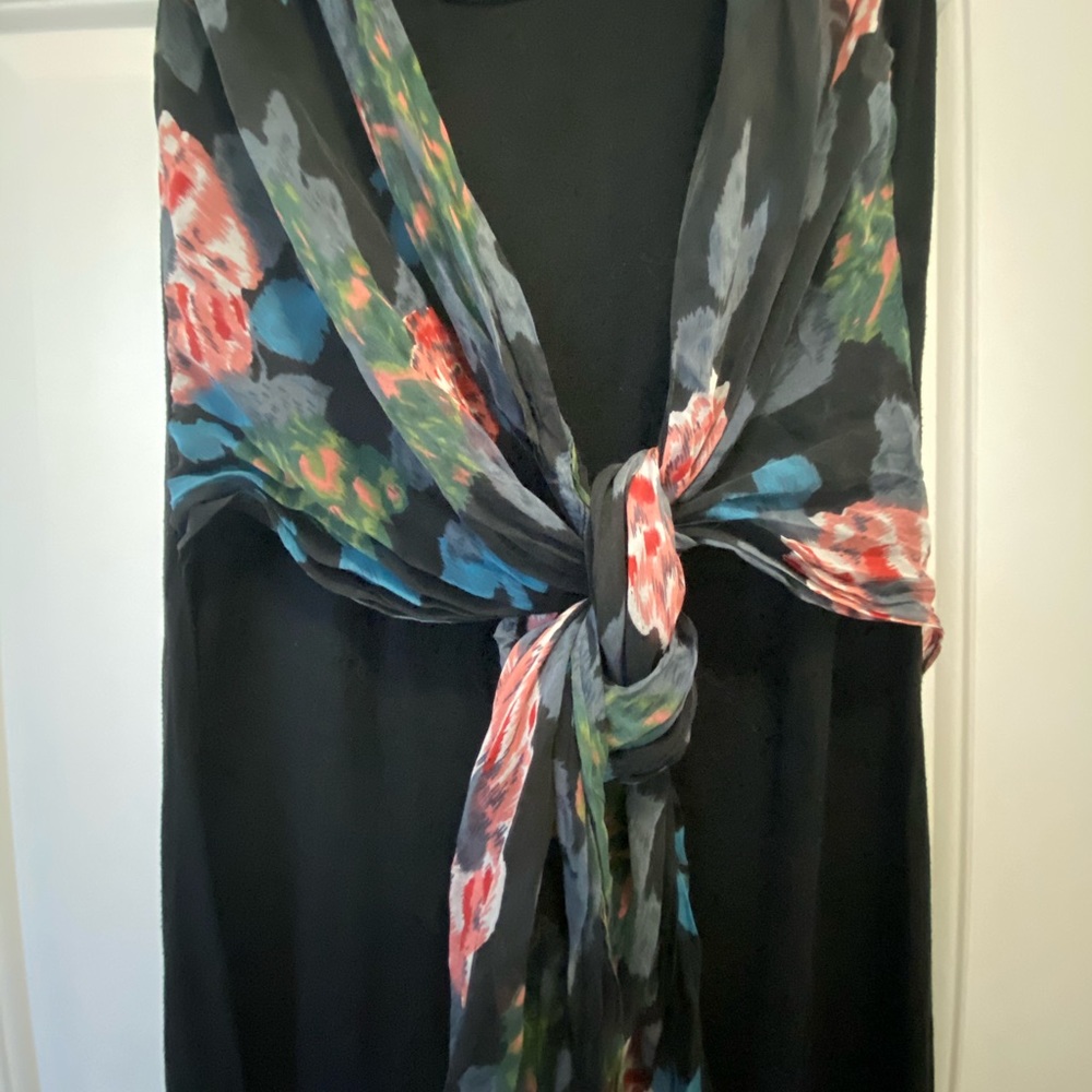 Comfy black maxi dress
